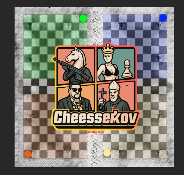 Cheesskov start screen